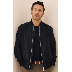 All of You William Bridges Black Bomber Jacket