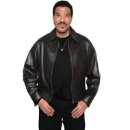 American Idol 2026 Lionel Richie Brown Leather Jacket