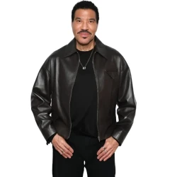 American Idol 2026 Lionel Richie Brown Leather Jacket
