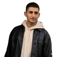 Amir El Masry Giant 2025 Black Leather Jacket