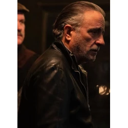 Andy Garcia Eenie Meanie Nico Black Leather Jacket