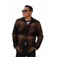 Anthony Ramos Love Language 2026 Brown Patterned Jacket