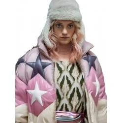 Anthracite 2024 Noémie Schmidt Star Puffer Jacket