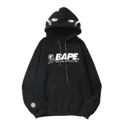 APE Shall Never Kill Ape BAPE Black Hoodie