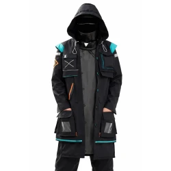 Arknights Doctor Black Long Coat