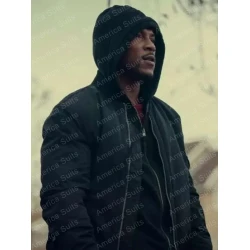 Ashley Walters Top Boy Black Bomber Jacket Ashley Walters Top Boy Black Bomber Jacket