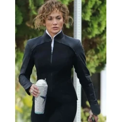 Atlas 2024 Jennifer Lopez Black Jacket