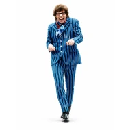 Austin Powers Mike Myers Blue Striped Suit