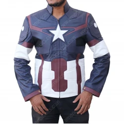 Avengers Age of Ultron Captain America Jacket