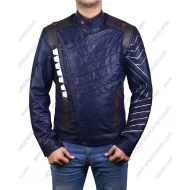 Avengers Bucky Barnes Winter Soldier Blue Jacket