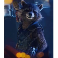 Avengers Endgame Rocket Raccoon Blue Vest