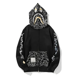 BAPE 23rd Anniversary Black Hoodie BAPE 23rd Anniversary Black Hoodie