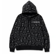 BAPE Black Pullover A Bathing Ape