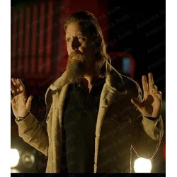 Barry Pepper Bring Him to Me 2023 Shearling Coat