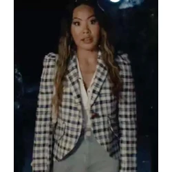 Batwoman S03 Mary Hamilton Checked Blazer