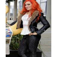 Becky Lynch Fur Jacket
