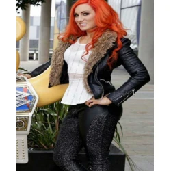 Becky Lynch Fur Jacket