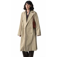 Belén Cuesta The Child 2026 Beige Cotton Trench Coat