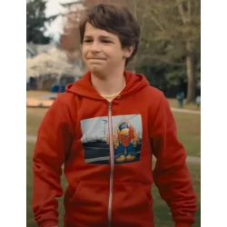Benjamin Pajak Playdate Red Hoodie