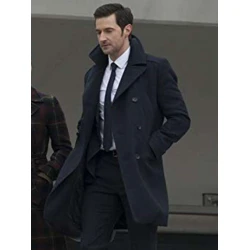 Berlin Station S01 Richard Armitage Black Coat Berlin Station S01 Richard Armitage Black Coat
