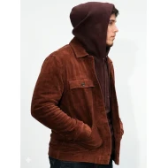 Beyond the Gates S02 Mike Manning Brown Jacket