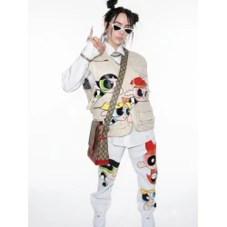 Billie Eilish Powerpuff Girls Vest