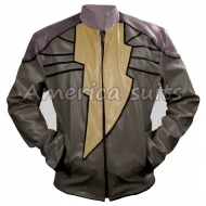 Black Adam Injustice Leather Jacket