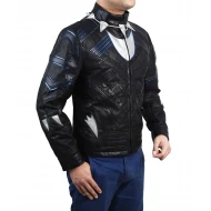 Black Panther Avengers Leather Jacket