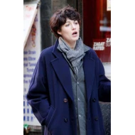 Blake Lively The Rhythm Section Wool Coat