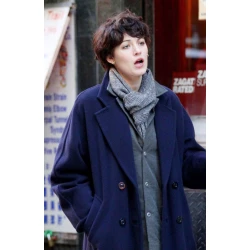 Blake Lively The Rhythm Section Wool Coat