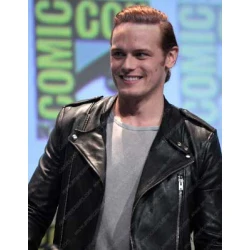 Bloodshot Sam Heughan Leather Jacket