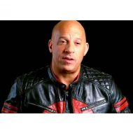 Bloodshot Vin Diesel Black Leather Jacket