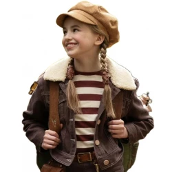 Bookworm Mildred Denim Shearling Jacket