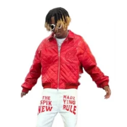 Boxy Fit Five Guys Jacket