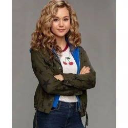 Brec Bassinger Stargirl Green Jacket Brec Bassinger Stargirl Green Jacket