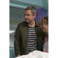 Breeders Martin Freeman Green Cotton Jacket