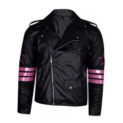 Bret Hart The Hitman Skull Embroidery Jacket