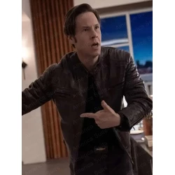 Brett The Afterparty Brown Leather Jacket