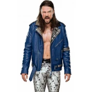 Brian Kendrick Blue Leather Jacket