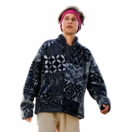 Brothers 2026 Black Geometric Pullover