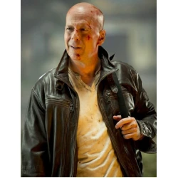 Bruce Willis Die Hard Leather Jacket