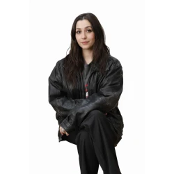 Buddy Cristin Milioti Leather Jacket Buddy Cristin Milioti Leather Jacket