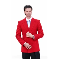 Bunker 2026 Patrick Schwarzenegger Red Blazer