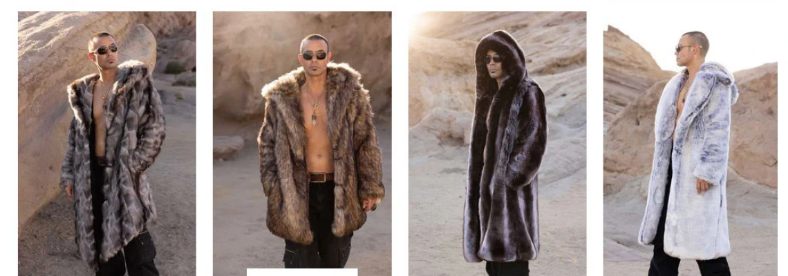 Rock the Burning Man Fur Coat for the Ultimate Festival Look