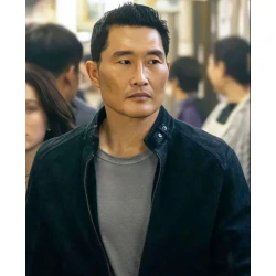 Butterfly David Jung Black Leather Jacket