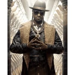 Call of Duty Snoop Dogg Shearling Coat Call of Duty Snoop Dogg Shearling Coat