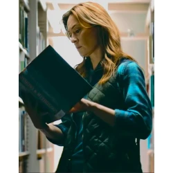 Camille Sullivan Shelby Oaks Green Quilted Vest