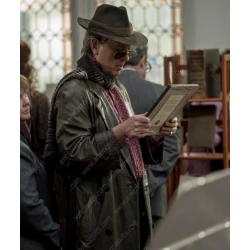 Can You Ever Forgive Me Richard E Grant Leather Coat