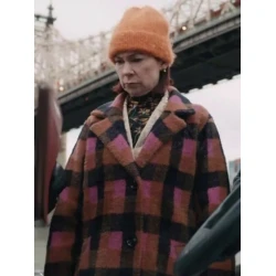 Carrie Preston Elsbeth Checked Trench Coat Carrie Preston Elsbeth Checked Trench Coat