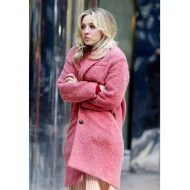 Cassie The Flight Attendant Pink Coat